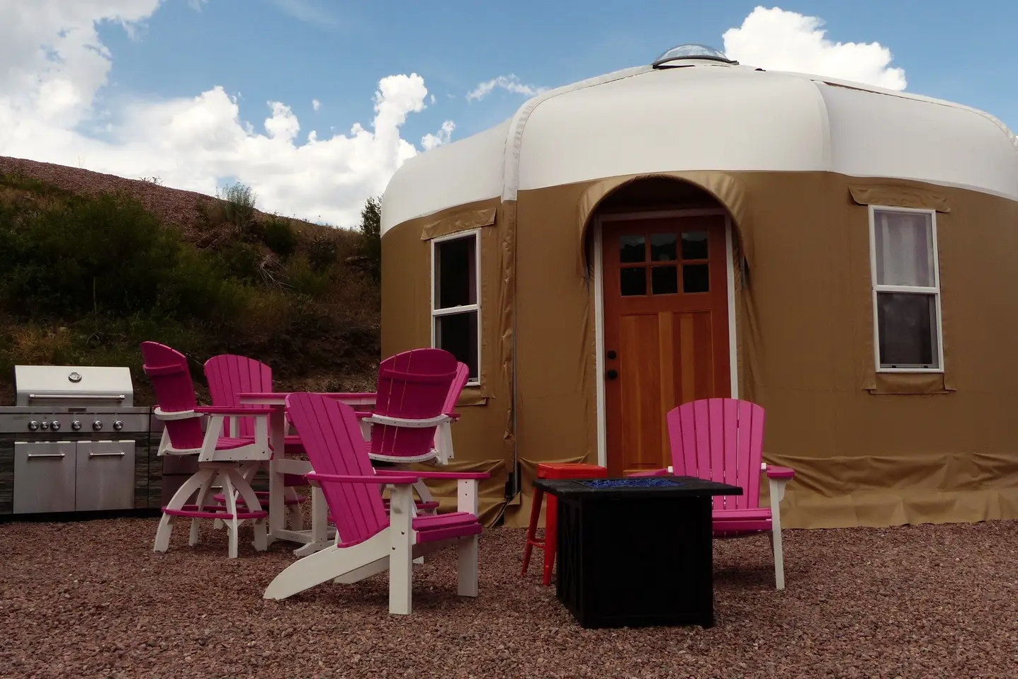  The Bighorn Yurt Rental at the Royal Gorge 